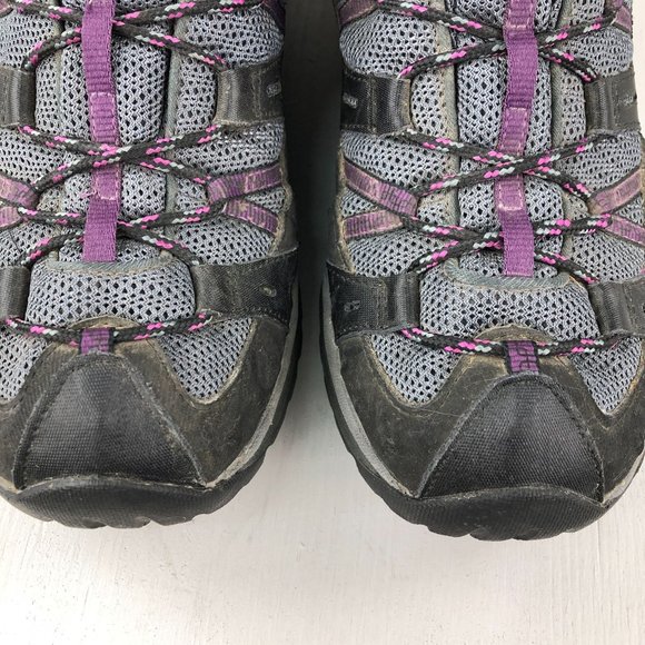 Merrell Women's 11 Siren Sport 2 Damson Black Purple Q-Dry Hiking Shoes J48872 - Picture 4 of 12